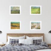 Van Gogh Four Seasons Fine Art Landscapes Muurkunst Sets (Slaapkamer)