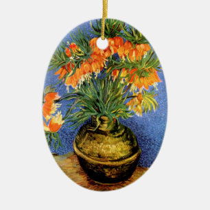 Van Gogh: Fritillarias in Vase Keramisch Ornament