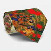 Van Gogh - Garden in Arles (ook bekend als bloeien Stropdas (Opgerold)