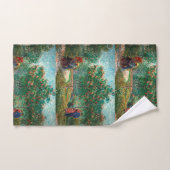 Van Gogh Garden in Montmartre met liefhebbers Bad Handdoek (Handdoek)