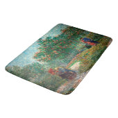 Van Gogh Garden in Montmartre met liefhebbers Badmat (Gekanteld)