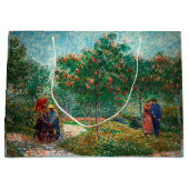 Van Gogh Garden in Montmartre met liefhebbers Groot Cadeauzakje (Voorkant)