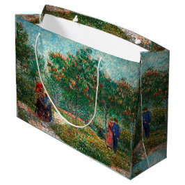 Van Gogh Garden in Montmartre met liefhebbers Groot Cadeauzakje