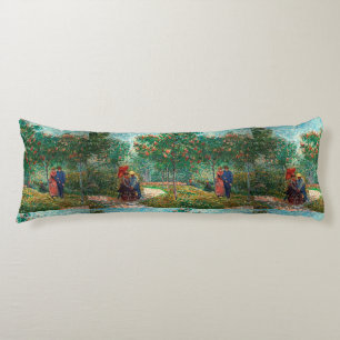 Van Gogh Garden in Montmartre met liefhebbers Lichaamskussen