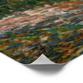 Van Gogh Garden in Montmartre met liefhebbers Poster (Hoek)