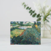 Van Gogh - Gebied met papavers Briefkaart (Staand voorkant)
