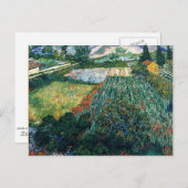 Van Gogh - Gebied met papavers Briefkaart (Voorkant / Achterkant)