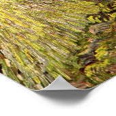 Van Gogh - Gedicht Gebied met stijgende zon Poster (Hoek)