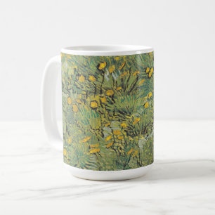Van Gogh Geel Weiland - Klassieke Bloemschilderkun Koffiemok