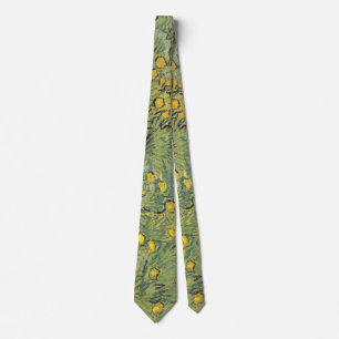 Van Gogh Geel Weiland - Klassieke Bloemschilderkun Stropdas