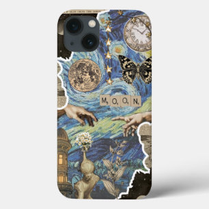 Van Gogh geïnspireerd: New York City sterrenhemel Case-Mate iPhone Case