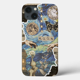 Van Gogh geïnspireerd: New York City sterrenhemel Case-Mate iPhone Case