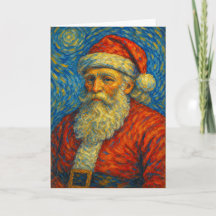 Van Gogh geïnspireerde Kerstman Sterrennacht