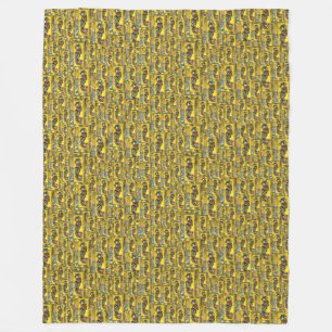 Van Gogh Geisha Fleece Deken