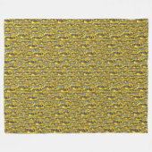 Van Gogh Geisha Fleece Deken (Voorkant (Horizontaal))