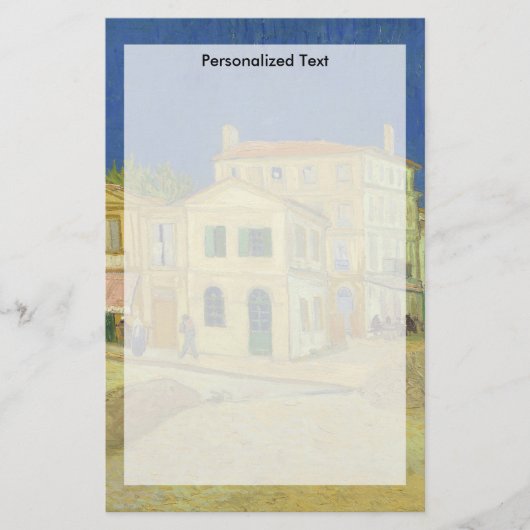 Van Gogh | Gele Huis | 1888 Briefpapier (Voorkant)