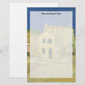 Van Gogh | Gele Huis | 1888 Briefpapier (Voorkant / Achterkant)