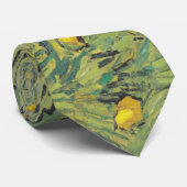 Van Gogh Gele Weide - Klassieke Bloemschilderkunst Stropdas (Opgerold)