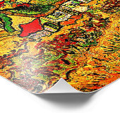 Van Gogh - Gepatkeerde katten in de zon Foto Afdruk (Hoek)