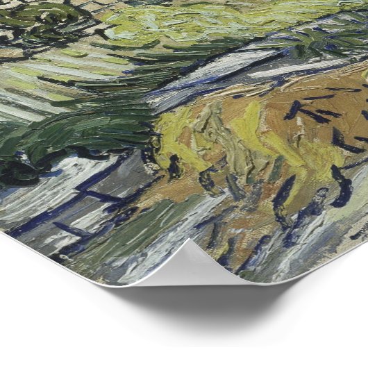 van gogh - gestroomlijnde katjes in cordeville poster (Hoek)