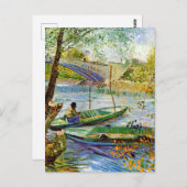 Van Gogh - Gevist in de lente Briefkaart (Voorkant / Achterkant)