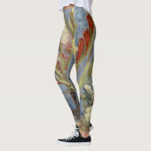 Van Gogh Gladioli en China Asters GalleryHD Art Leggings (Links)