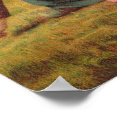 Van Gogh, Gleaners op de velden Poster (Hoek)