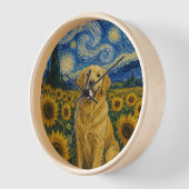 Van Gogh Golden Retriever hond  (Hoek)