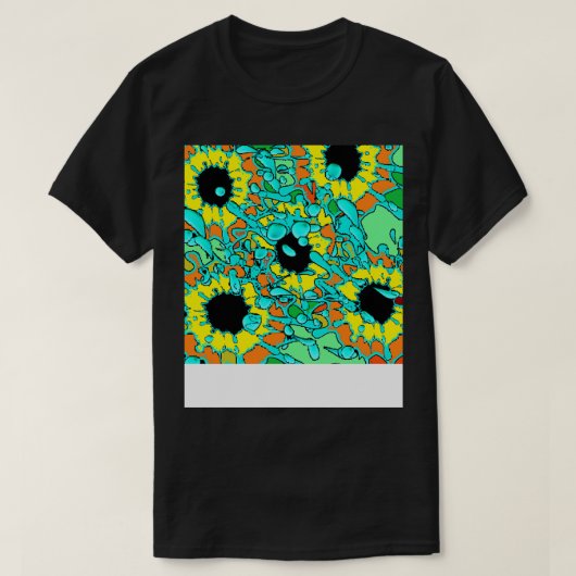 Van Gogh Graffiti Zonnebloem T-shirt (Design voorkant)