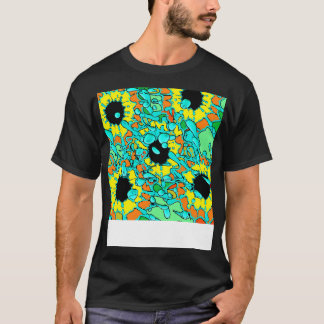 Van Gogh Graffiti Zonnebloem T-shirt