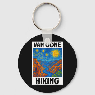 Van Gogh Grand Canyon Wandelen Funny Grand Canyon Sleutelhanger