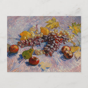 Van Gogh Grapes Lemons Pears Apples still Life Pos Briefkaart