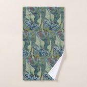 Van Gogh  Great Peacock Moth Bad Handdoek (Handdoek)