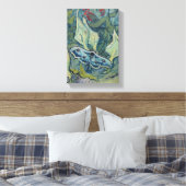 Van Gogh  Great Peacock Moth Canvas Afdruk (Insitu (Slaapkamer))