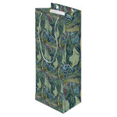 Van Gogh  Great Peacock Moth Wijn Cadeautas (Achterkant Gekanteld)