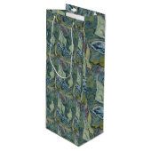 Van Gogh  Great Peacock Moth Wijn Cadeautas (Voorkant Gekanteld)