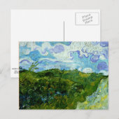 Van Gogh - Green Wheat Fields Briefkaart (Voorkant / Achterkant)