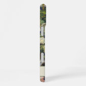  Van Gogh Groen Wit Geel Bloemen Naam iPhone Hoesje (Rechterkant)