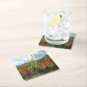 Van Gogh - Groene oorlogen van tarwe Kartonnen Onderzetters (Insitu)