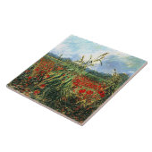 Van Gogh - Groene oorlogen van tarwe Tegeltje (Zijkant)