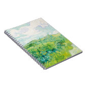 Van Gogh Groene Tarwevelden Auvers. impressionisme Notitieboek (Rechterzijde)