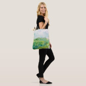 Van Gogh Groene Tarwevelden Auvers. impressionisme Tote Bag (Op model)