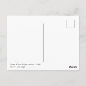 Van Gogh. Groene Wheat Fields auvers. Impressionis Briefkaart (Achterkant)