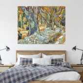 Van Gogh grote bomen schilderen Canvas Afdruk (Insitu (Slaapkamer))
