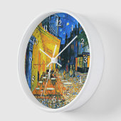 Van Gogh: Grote klok in Cafe Terrace (Hoek)
