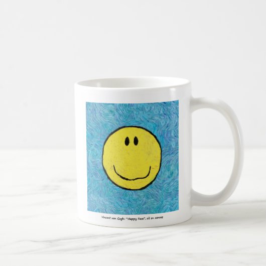 Van Gogh Happy Face mok (Rechts)