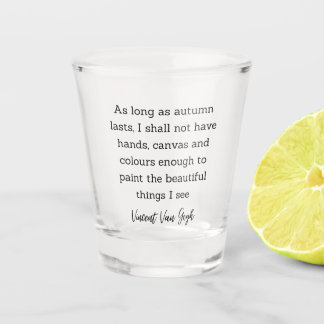 Van Gogh Herfst Citaat Decoratie Voor Thuis Shot Glas