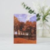 Van Gogh - Herfstlandschap, Briefkaart (Staand voorkant)
