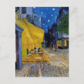 Van Gogh - het briefkaart Cafe Terrace (Voorkant)