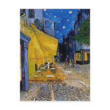 Van Gogh - het briefkaart Cafe Terrace
